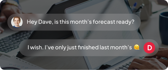 Finance talking about AI